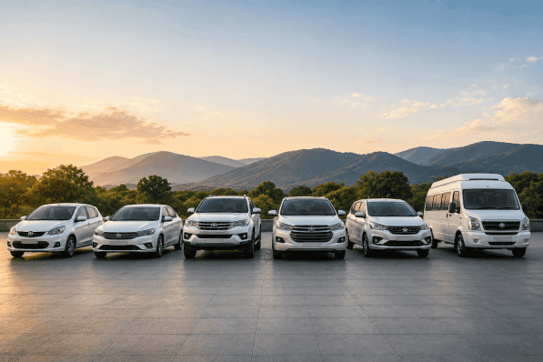 Wide Range of Cab Options